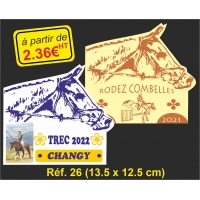 Plaque PVC Réf. 26 